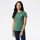 Koszulka New Balance WT23807JD – zielona