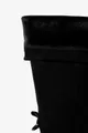 Czarne kozaki skórzane na platformie z elastyczną cholewką produkt polski casu 70122
