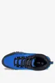Niebieskie buty trekkingowe sznurowane unisex softshell casu b2003-5