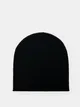 Dzianinowa czapka - Czarny