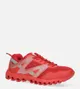 Czerwone buty sportowe sznurowane Casu B2033-13