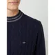 Fynch-Hatton Sweter o kroju casual fit ze ściegiem warkoczowym
