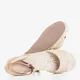 Beżowe damskie sandały z eko-skóry Primavera - Obuwie - Beżowy