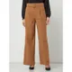 Esprit Collection Spodnie w stylu Marleny Dietrich z paskiem