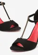 Czarno-Czerwone Sandały Prisertise