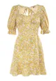 Żółta Sukienka Clatiax