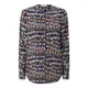BOSS Casualwear Bluzka z mieszanki wiskozy i jedwabiu model ‘Befelize’