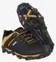 Czarne buty trekkingowe sznurowane Casu MXC8845