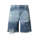 Tigha Szorty jeansowe o kroju straight fit z bawełny model ‘Mex’