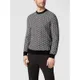 BOSS Casualwear Sweter z dzianiny ze wzorem na całej powierzchni ‘Kemim’