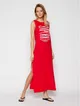 Emporio Armani Sukienka plażowa EMPORIO ARMANI 262635 1P340 33974 Czerwony Regular Fit