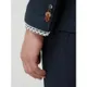 CG - Club of Gents Marynarka zapinana na 2 guziki o kroju slim fit z dodatkiem streczu model ‘Consti’