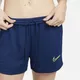 Damskie dzianinowe spodenki piłkarskie Nike Dri-FIT Academy - Niebieski