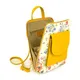 vp1025fl żółty Elegancki, luksusowy plecak skórzany 