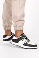 Białe sneakersy casu buty sportowe sznurowane nb532p-cz