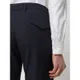 Hiltl Spodnie z zakładkami w pasie o kroju regular fit z dodatkiem lnu model ‘Tarmac’