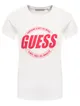 Guess T-Shirt Roxy W01I0J JA900 Biały Regular Fit