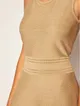MICHAEL Michael Kors Sukienka koktajlowa MU08ZUCBVC Złoty Regular Fit