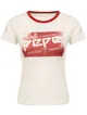 Pepe Jeans T-Shirt PL504173 Beżowy Regular Fit