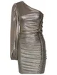 Pinko Sukienka koktajlowa Magnitudine 20202 PBK2 1B14NM 902.2 Złoty Slim Fit