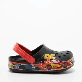 Klapki Crocs Kids&#039; Fun Lab Disney and Pixar Cars Band Clog 206472-001 BLACK