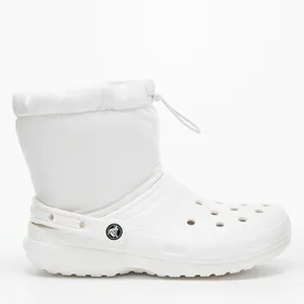 śniegowce Crocs Classic Lined Neo Puff Boot Whi/Whi 206630-143 WHITE