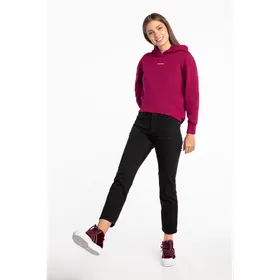 Bluza Calvin Klein Jeans MICRO BRANDING HOODIE J20J215462VWS PURPLE