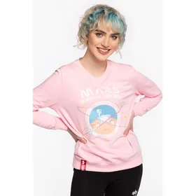 Bluza Alpha Industries Mission To Mars Sweater Wmn 126070-489 PINK
