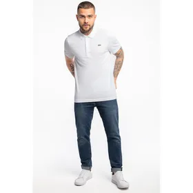 Koszulka Lacoste chemise col bord-cotes manches courtes dh2881-800 white