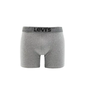 Bokserki Levi&#039;s LEVIS MEN GIFTBOX STRIPES LOGO BOXER BRIEF 3P 37149-0617 GREY/BLACK
