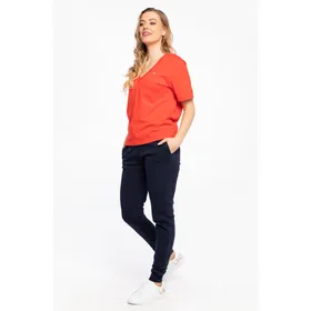 Spodnie Lacoste Women tracksuit trousers XF3168-166 NAVY