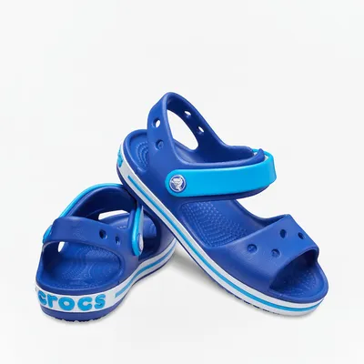 Sandały Crocs crocband sandal kids 4bx cerulean blue/ocean (12856-4bx)