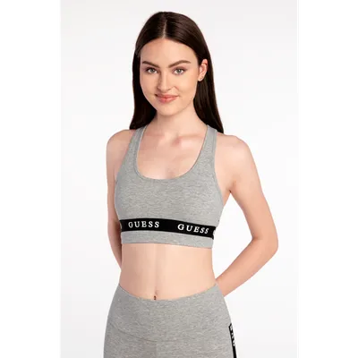 Guess Stanik sportowy Guess ALINE TOP ECO STRETCH JERSEY V2RP07KABR0-H9D2 GREY