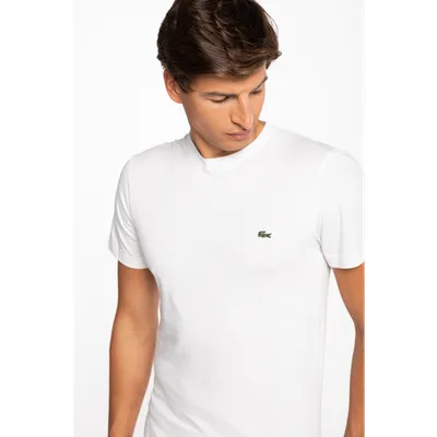 Lacoste Koszulka Lacoste Tee-shirt &amp; turtle neck shirt TH1207-001 WHITE