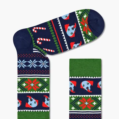 Happy Socks Skarpety Happy Socks Happy Holiday HHS01-7300 MULTICOLOR