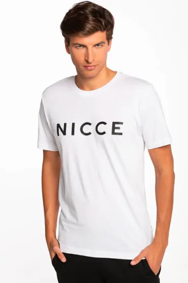 4F Koszulka Nicce ORIGINAL LOGO T-SHIRT 001-3-09-01-0002 WHITE (001-3-09-01-0002-WHITE)