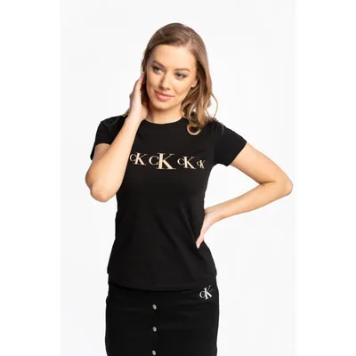Calvin Klein Koszulka Calvin Klein S/S T-Shirts J20J214791-BEH BLACK