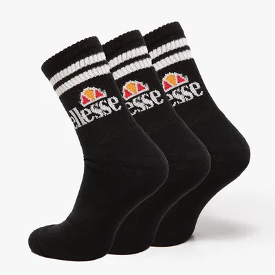 Ellesse Skarpety Ellesse Pullo 3Pk Socks SAAC0620-Black BLACK