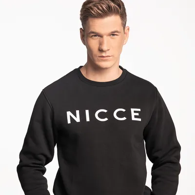 Nicce Bluza Nicce ORIGINAL LOGO SWEAT 001-3-03-01-0001-BLACK