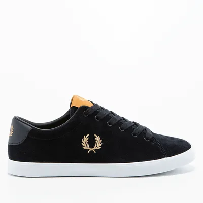 Fred Perry Buty Fred Perry ZAPATILLA LOTTIE SUEDE NAVY B2345-608 BLACK