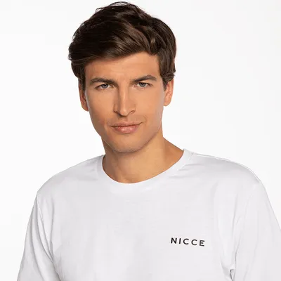 4F Koszulka Nicce CHEST LOGO T-SHIRT 001-3-09-02-0002 WHITE (001-3-09-02-0002-WHITE)