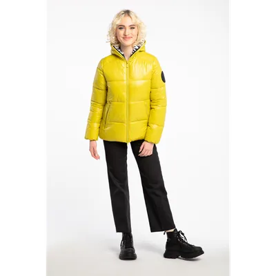 Save The Duck Kurtka Save The Duck LOIS HOODED JACKET D38090W-LUCK13-50026 YELLOW