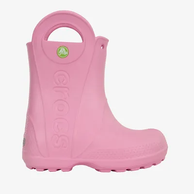 Crocs Kalosze Crocs handle rain boot kids 12803-6i2 carnation pink