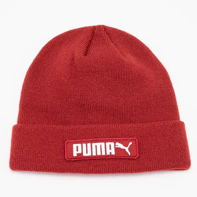 Puma Czapka Puma Classic Cuff Beanie Intense Red 02343404 RED