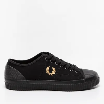 Fred Perry Trampki Fred Perry HUGHES LOW CANVAS B8108-157 BLACK
