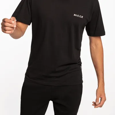 4F Koszulka Nicce CHEST LOGO T-SHIRT 001-3-09-02-0001 BLACK (001-3-09-02-0001-BLACK)