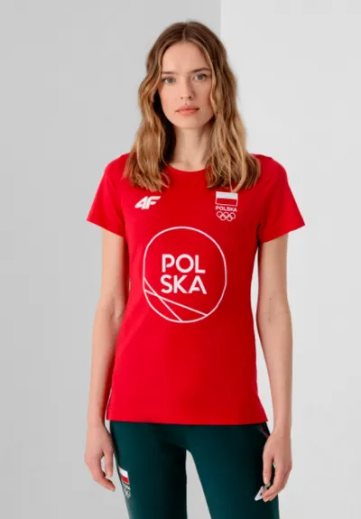 4F Koszulka damska Polska - Tokio 2020