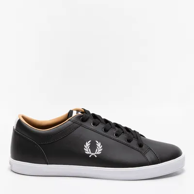 Fred Perry Buty Fred Perry BASELINE LEATHER B1228-102 BLACK