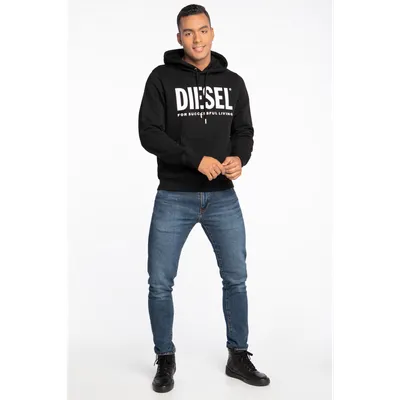 Diesel Bluza Diesel Sweaters A02813 0BAWT-9XX BLACK