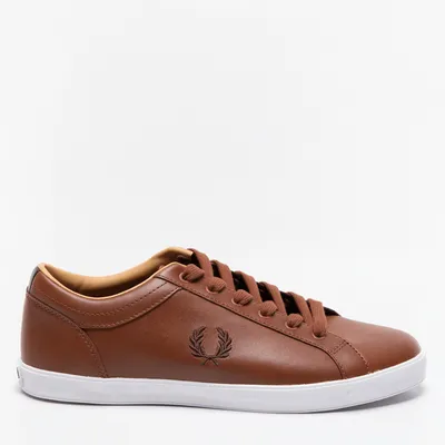 Fred Perry Buty Fred Perry BASELINE LEATHER B1228-448 BROWN